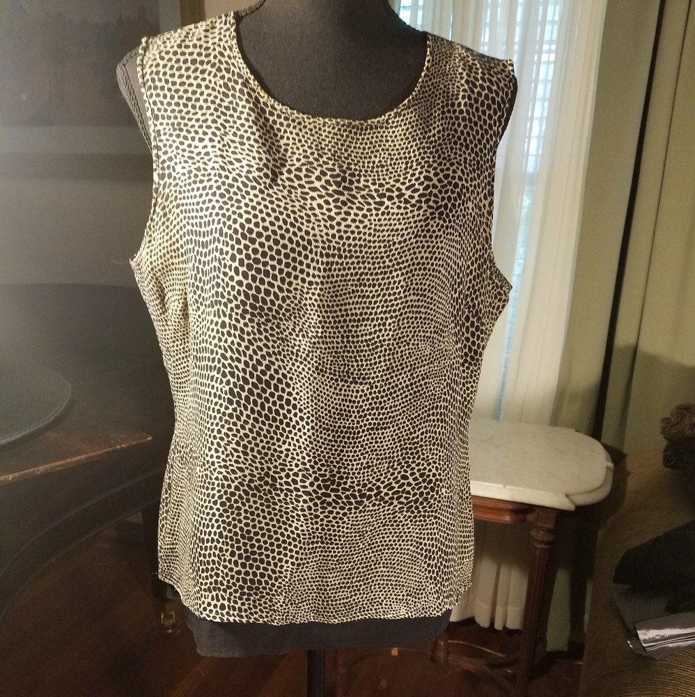 SLEEVLESS DRESS SHELL BY NY CITY DESIGN CO